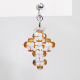 Small Cross - Earrings Sukhdeep - 1